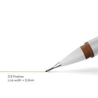 Winsor & Newton: Fineliner - Sepia 0.3 - 