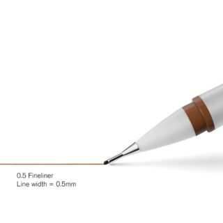 Winsor & Newton: Fineliner - Sepia 0.5 - 