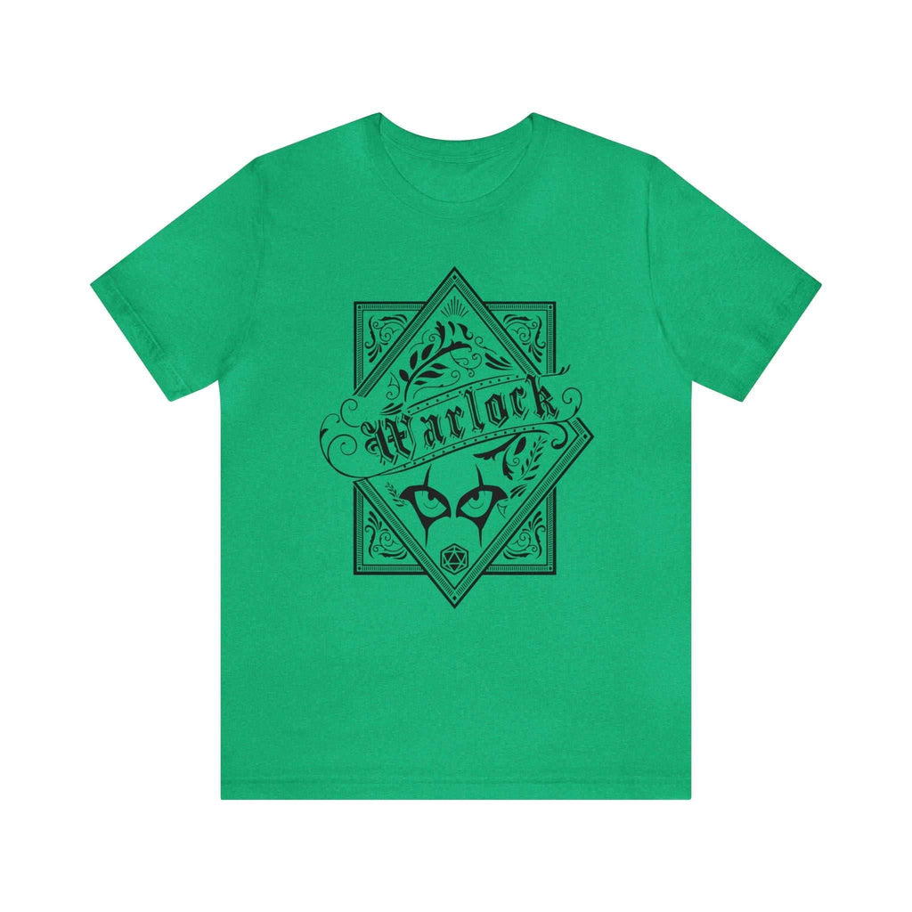 Warlock Class Shirt - Heather Kelly / S