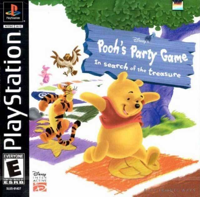 Pooh's Party Game in Search of the Treasure (Playstation) - Game Manual Only