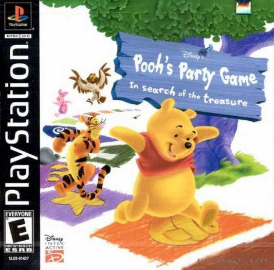 Pooh's Party Game in Search of the Treasure (Playstation) - Game Manual Only