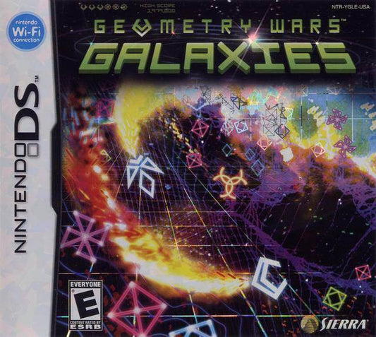Geometry Wars Galaxies (Nintendo DS) - Game Manual Only