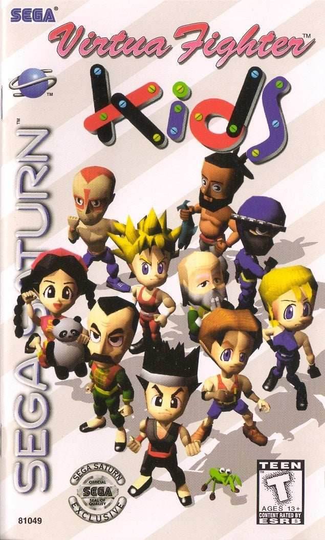 Virtua Fighter Kids (Sega Saturn) - Game Manual Only