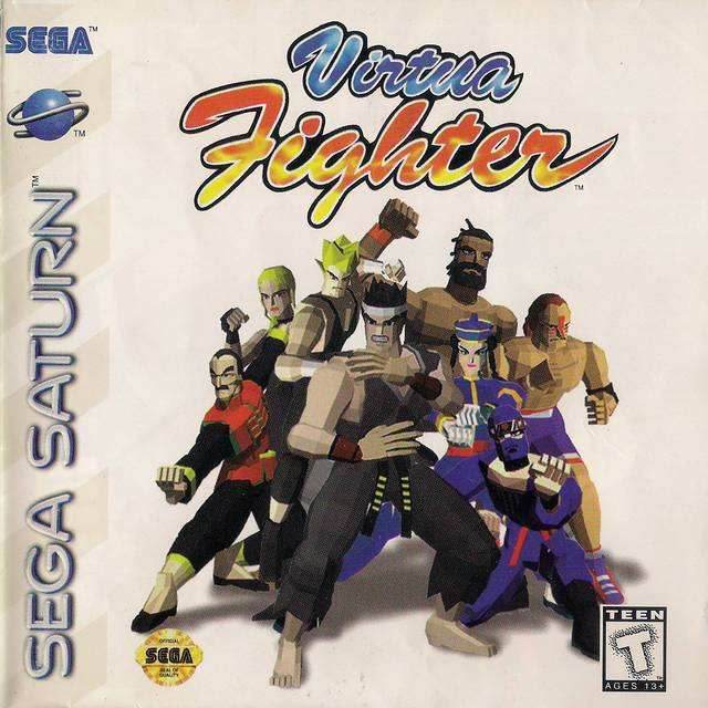 Virtua Fighter (Sega Saturn) - Game Manual Only