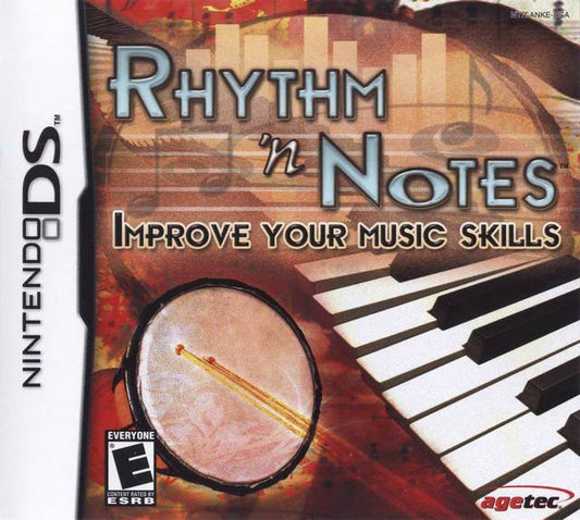 Rhythm N Notes (Nintendo DS) - Game Manual Only