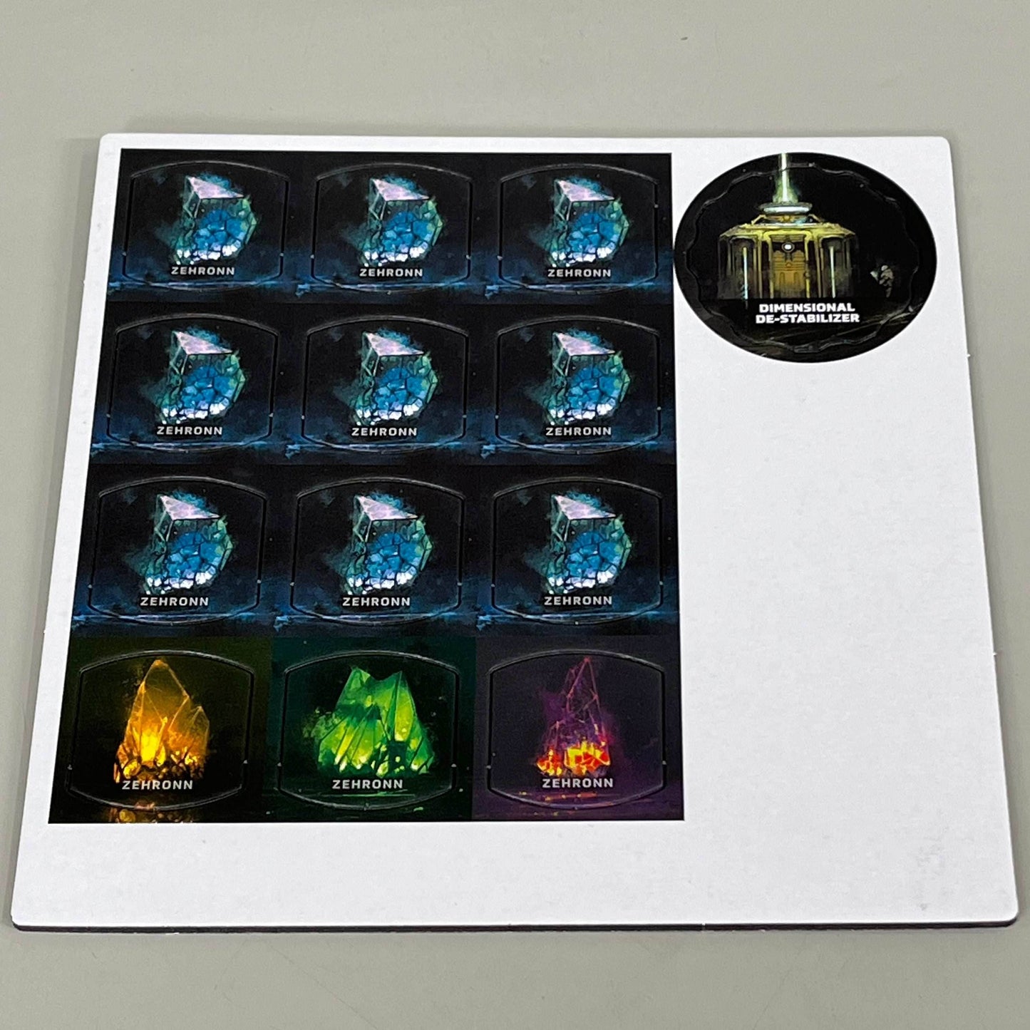 ORANGE NEBULA Unsettled Planet 003 Zehronn Card Game 2-4 Players 14+Ages ONB0203 - 