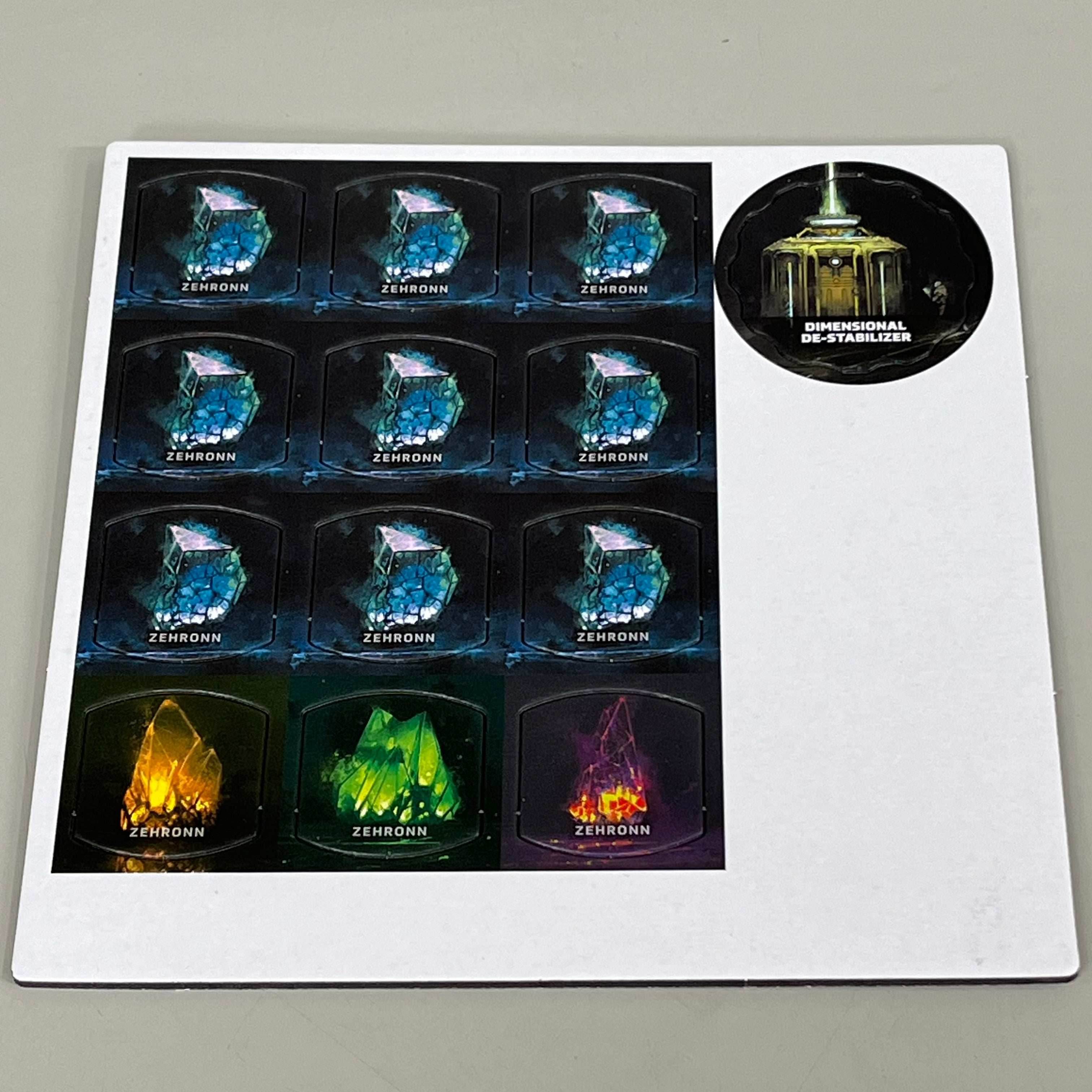 ORANGE NEBULA Unsettled Planet 003 Zehronn Card Game 2-4 Players 14+Ages ONB0203 - 