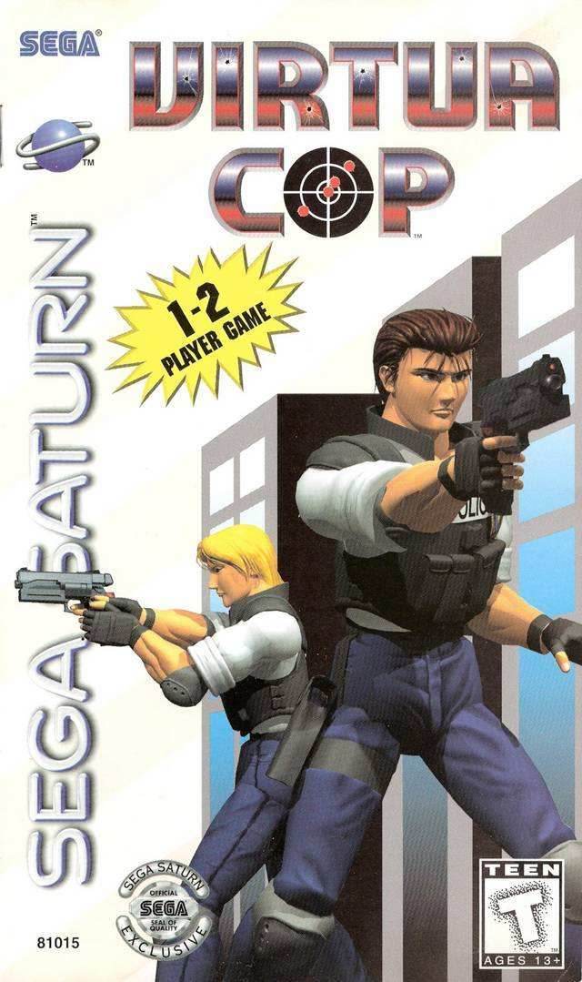 Virtua Cop (Sega Saturn) - Game Manual Only