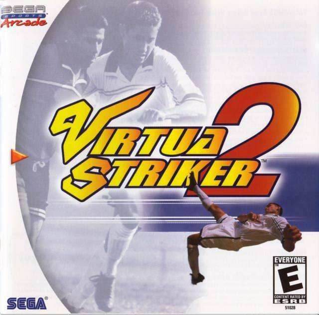 Virtua Striker 2 (Sega Dreamcast) - Game Manual Only