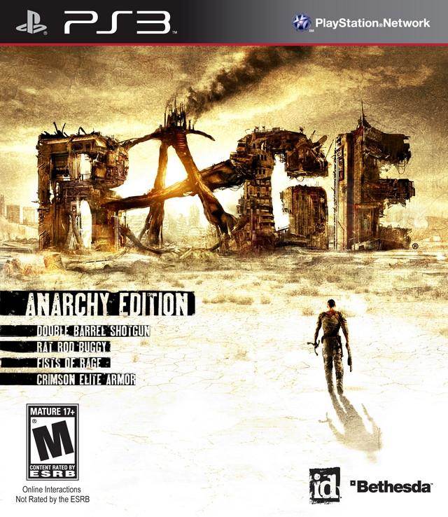 Rage Anarchy Edition (Playstation 3) - Game Manual Only
