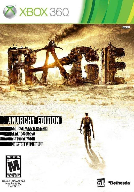 Rage: Anarchy Edition (Xbox 360) - Game Manual Only
