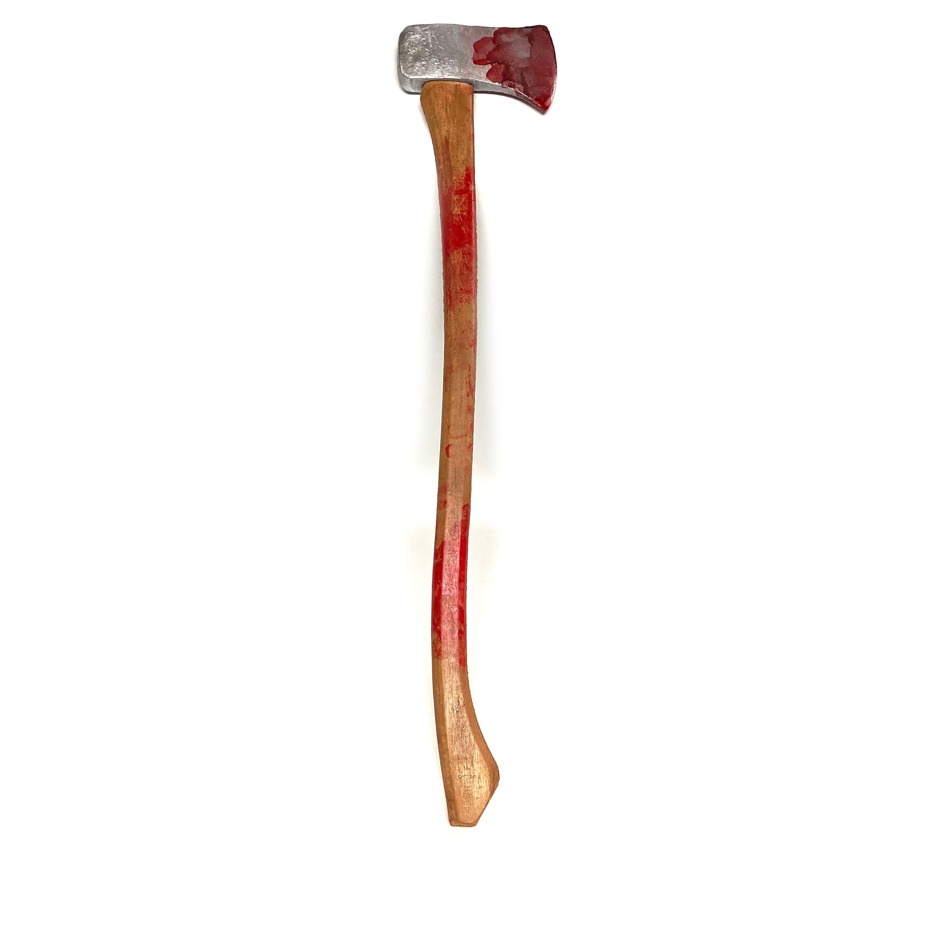 Large Foam Rubber Single Head Two-Hand Axe Stunt Prop
