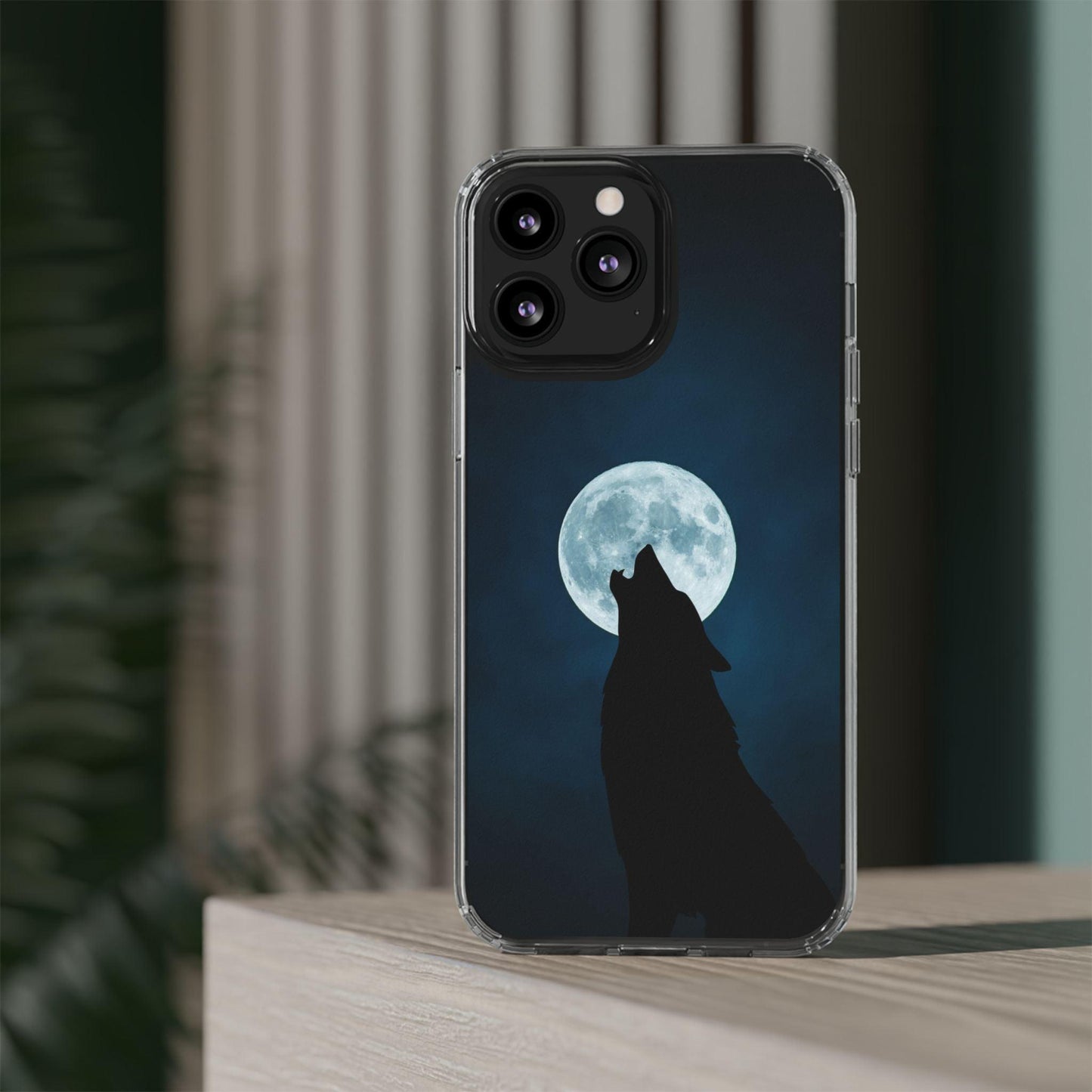 Full Moon and Wolf Clear Cases