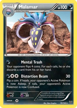 Malamar 076/146 - XY Base Set