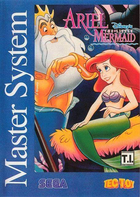 Disney's Ariel: The Little Mermaid (Sega Master System) - Game Manual Only