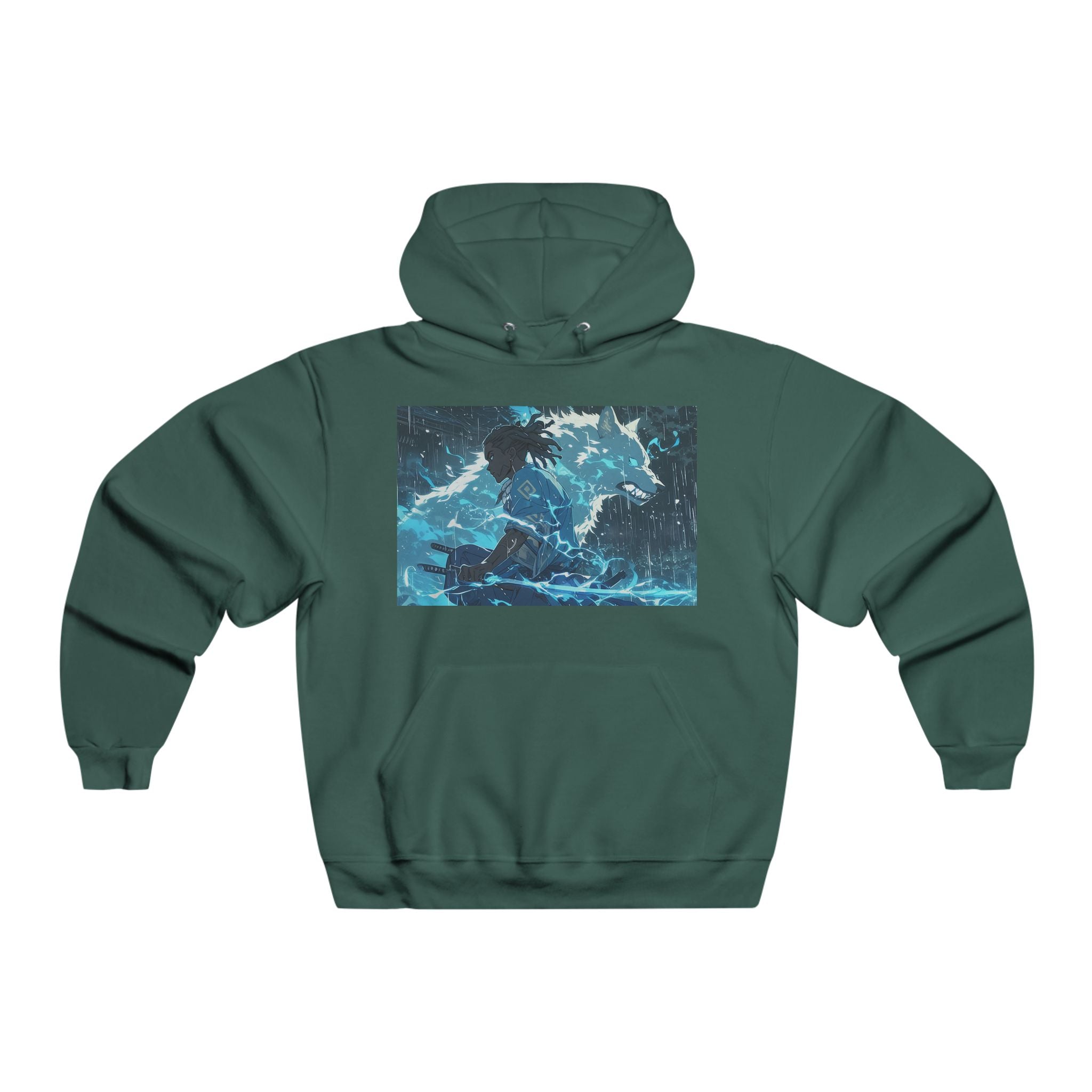 Thunder  Warrior  Hooded Sweatshirt