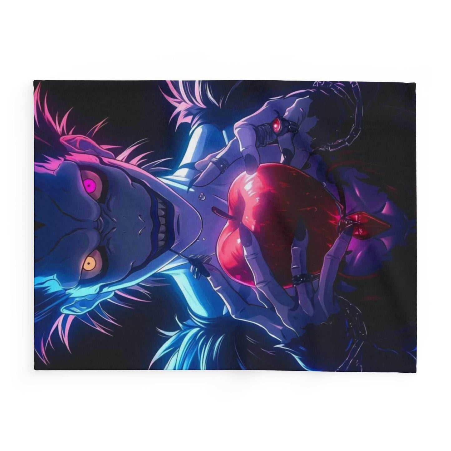 Dn Chilling Cozy Arctic Fleece Blanket, Anime Throw, Gothic Decor, Gifts for Fans, Horror Blanket, Home Comforts - 30'' × 40''