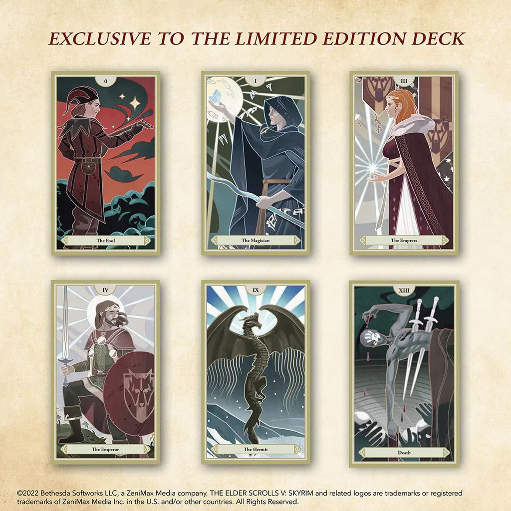 Skyrim Tarot Deck and Guidebook - Limited Edition