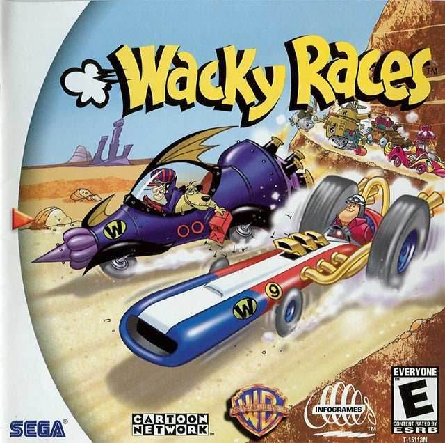 Wacky Races (Sega Dreamcast) - Game Manual Only