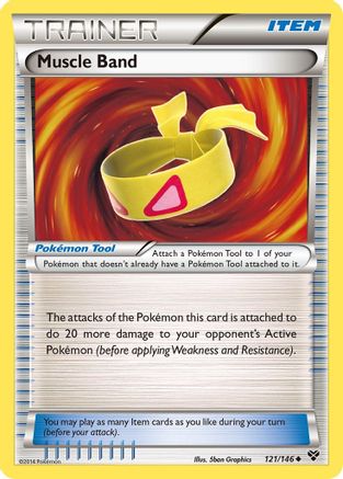 Muscle Band 121/146 - XY Base Set