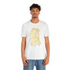 Golden Celtic Dice Dragon Shirt - Army / S