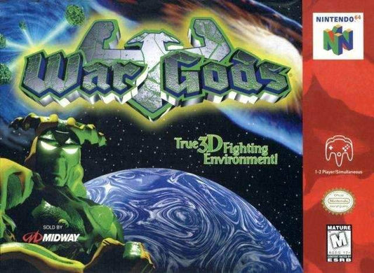 War Gods (Nintendo 64) - Game Manual Only