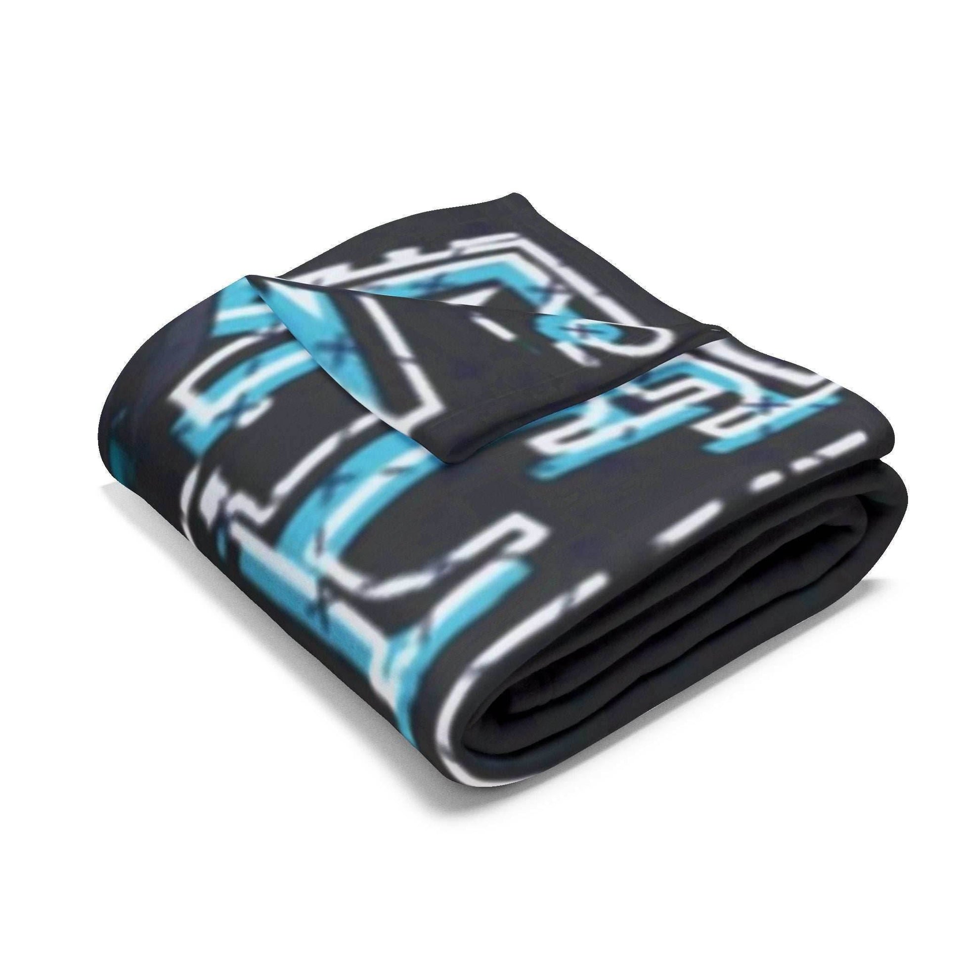 Anime Society Fleece Blanket, Cozy Throw Blanket, Warm Blanket, Gift for Anime Lovers, Home Decor, Bedroom Accessories - 30'' × 40''