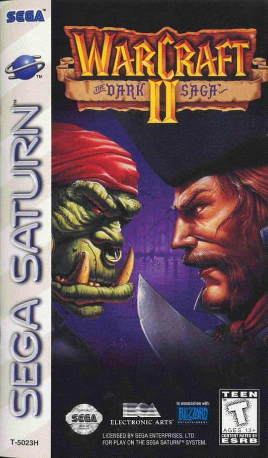 Warcraft II The Dark Saga (Sega Saturn) - Game Manual Only
