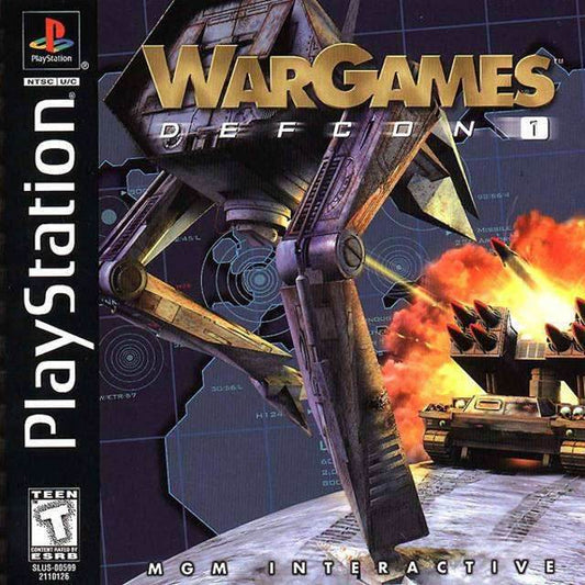 War Games Defcon 1 (Playstation) - Game Manual Only