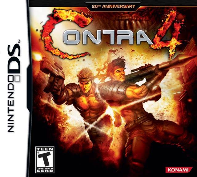 Contra 4 (Nintendo DS) - Game Manual Only