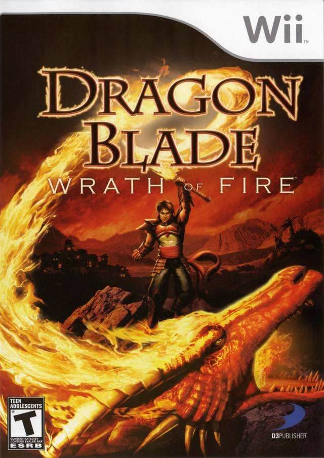 Dragon Blade: Wrath Of Fire (Wii) - Game Manual Only