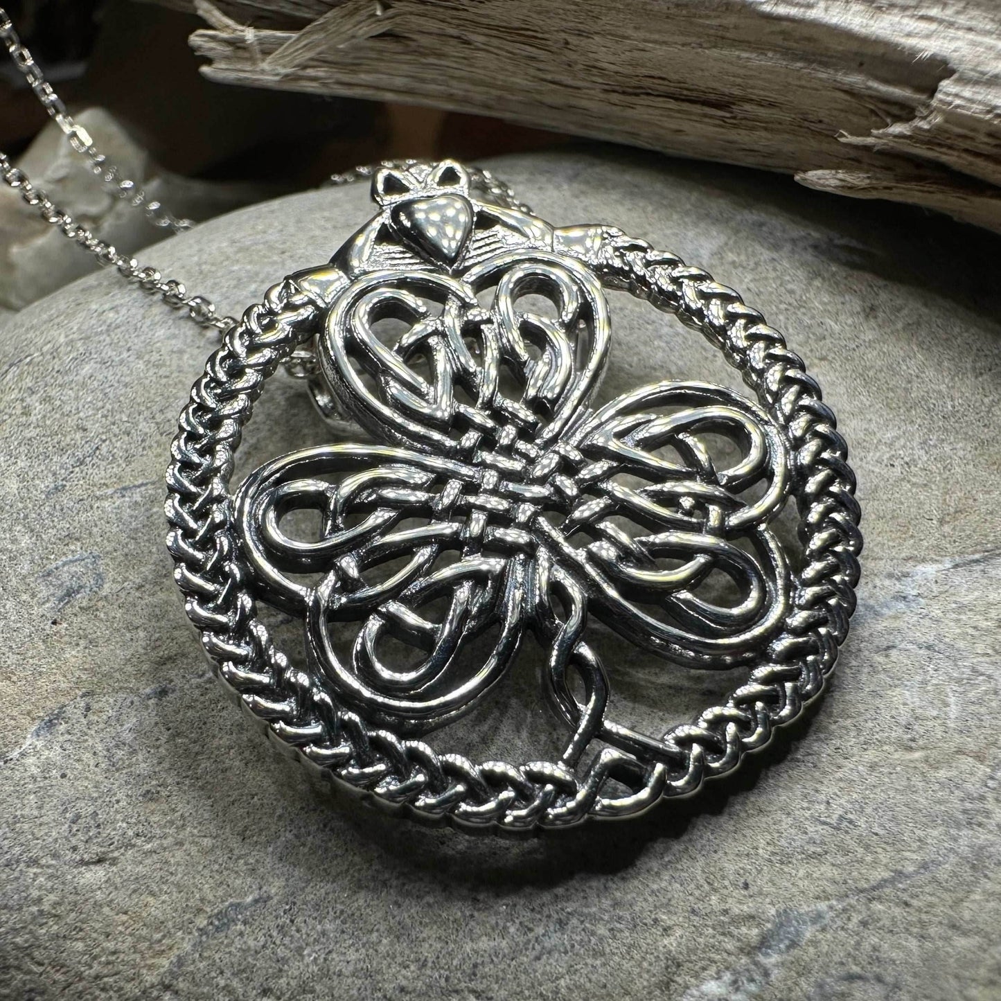 Sylvania Shamrock Necklace - 