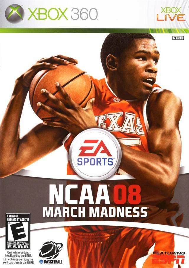 NCAA March Madness 08 (Xbox 360) - Game Manual Only