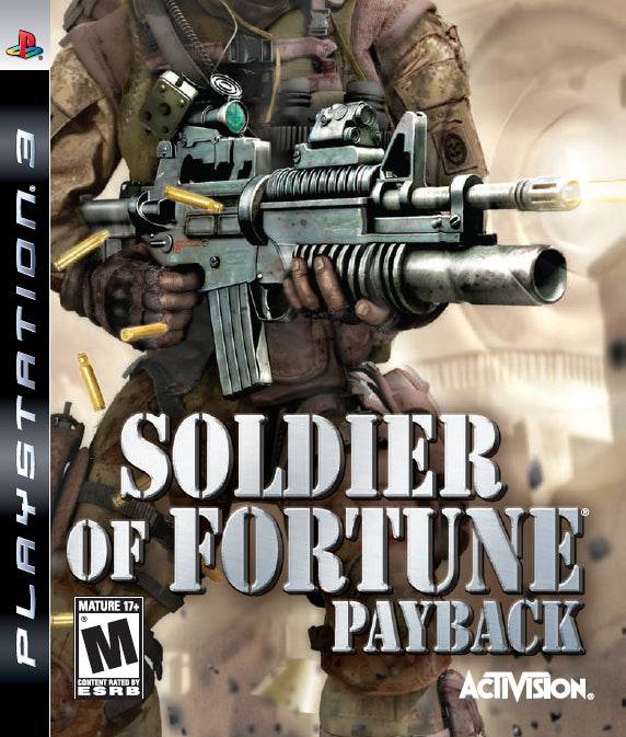 Soldier Of Fortune Payback (Playstation 3) - Game Manual Only
