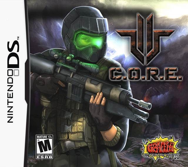 C.O.R.E. (Nintendo DS) - Game Manual Only