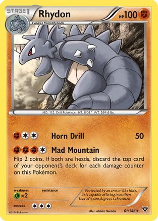 Rhydon 061/146 - XY Base Set