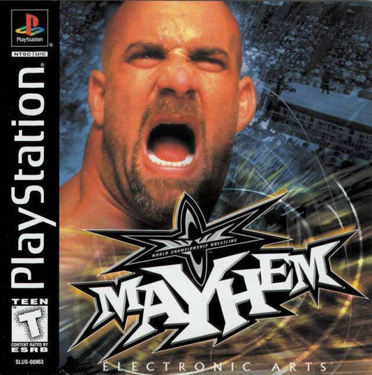WCW Mayhem (Playstation) - Game Manual Only