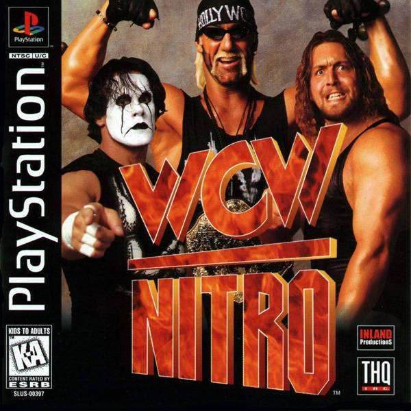 WCW Nitro (Playstation) - Game Manual Only