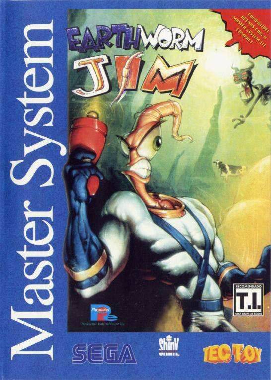 Earthworm Jim (Sega Master System) - Game Manual Only