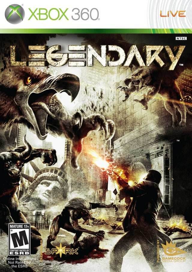 Legendary (Xbox 360) - Game Manual Only