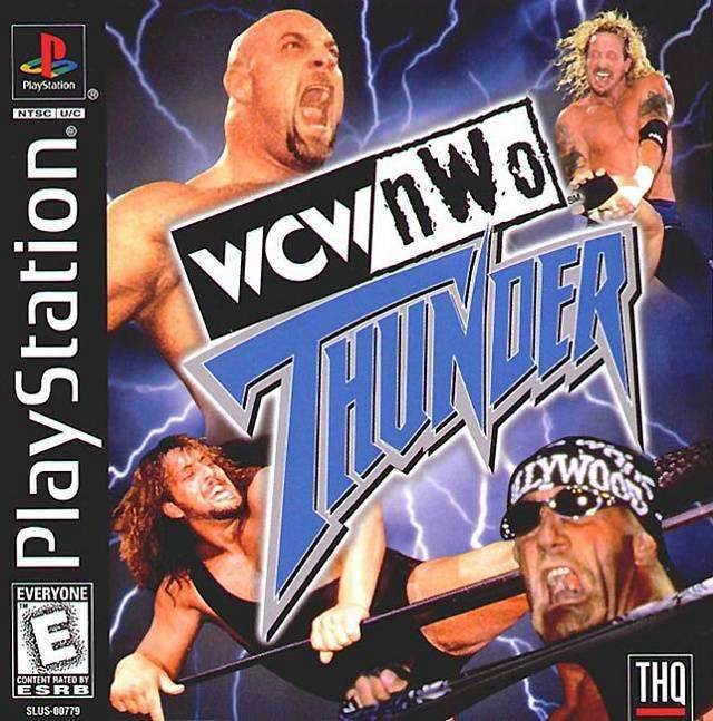 WCW/NWO Thunder (Playstation) - Game Manual Only