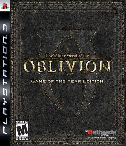 The Elder Scrolls IV: Oblivion Game of the Year Edition (Playstation 3) - Game Manual Only