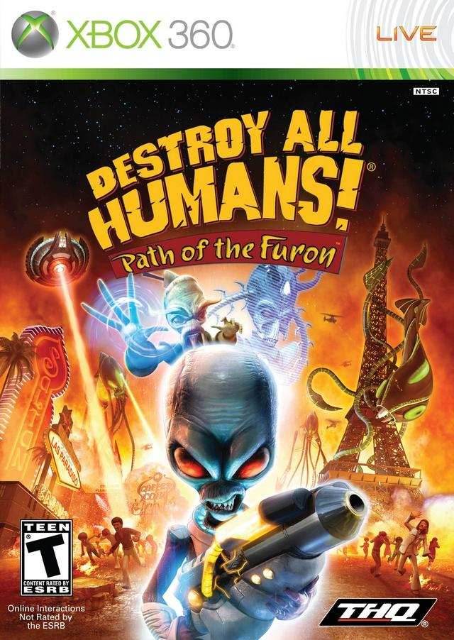 Destroy All Humans!: Path of the Furon (Xbox 360) - Game Manual Only