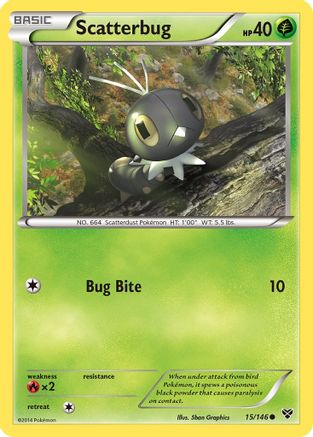 Scatterbug 015/146 - XY Base Set