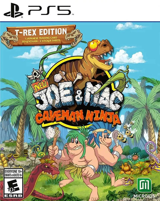 New Joe & Mac: Caveman Ninja (Playstation 5) - Game Only