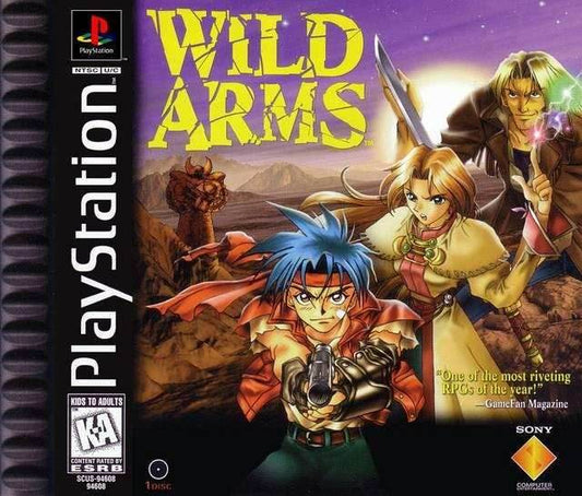Wild Arms (Playstation) - Game Manual Only
