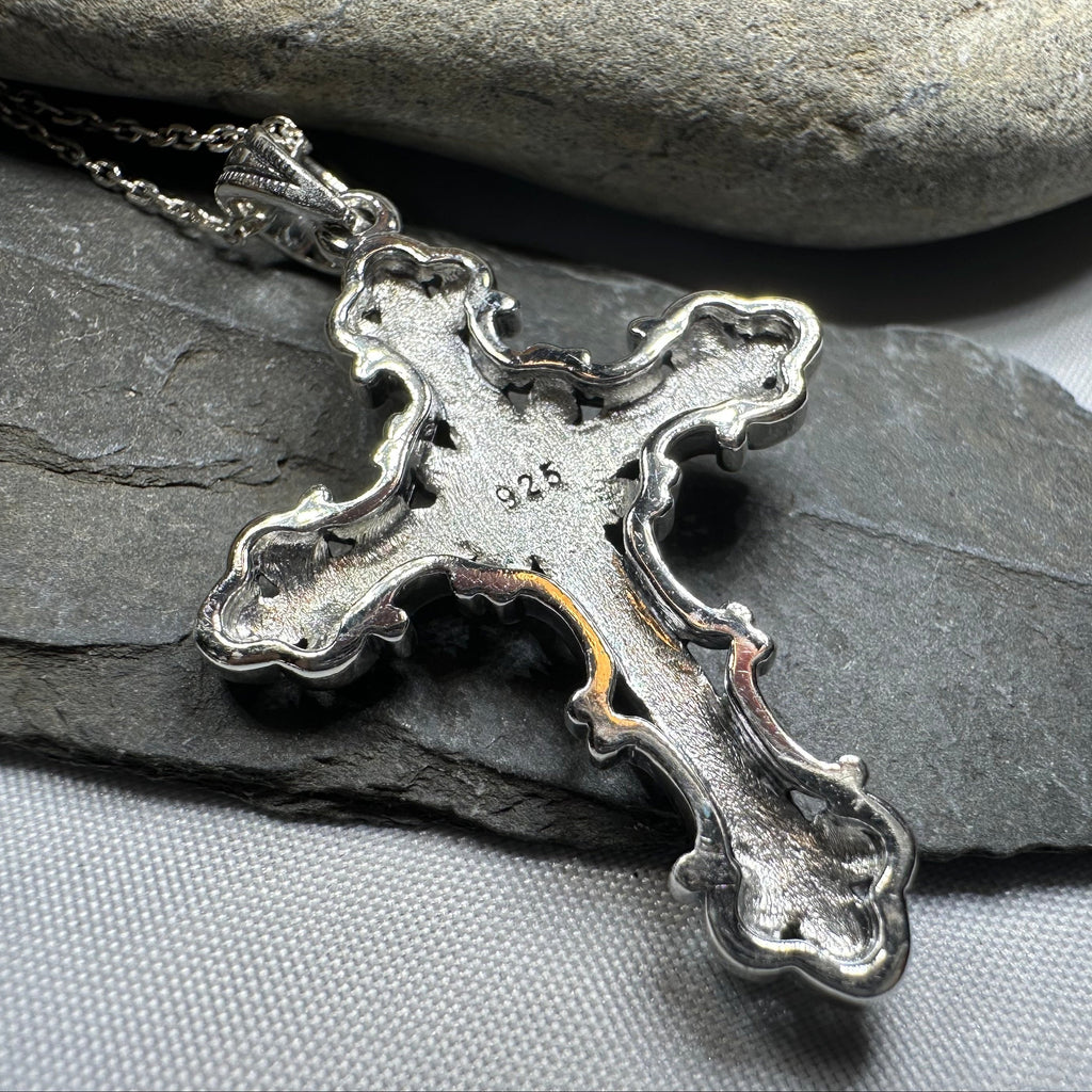 Scottish Skinnet Cross Necklace