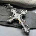 Scottish Skinnet Cross Necklace