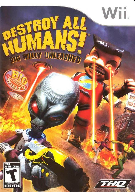 Destroy All Humans!: Big Willy Unleashed (Wii) - Game Manual Only
