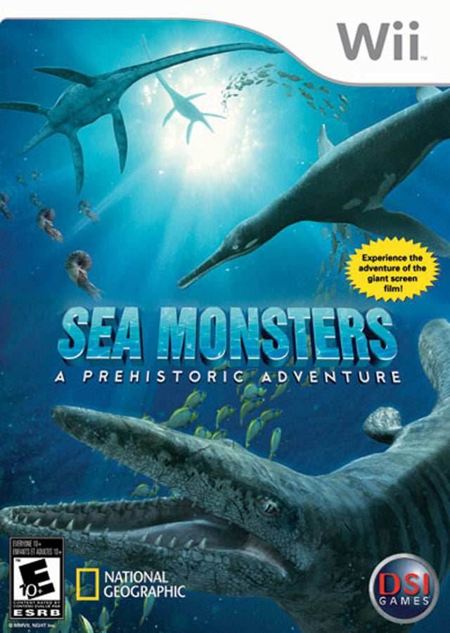 Sea Monsters: Prehistoric Adventure (Wii) - Game Manual Only